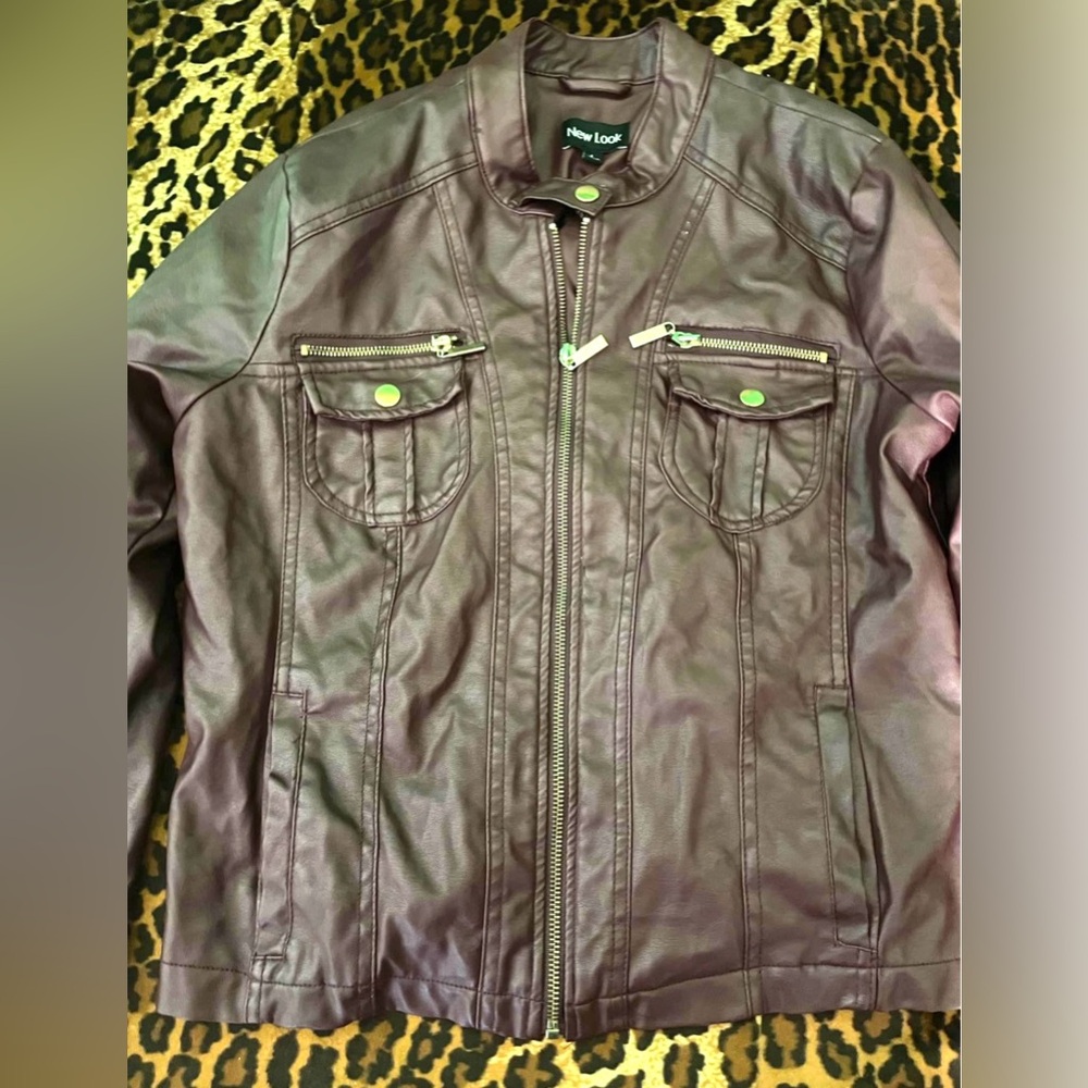 New Look Men's Deep Purple Jacket